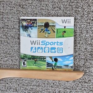 Nintendo Wii Sports Video Game Sleeve & Disc ONLY No Manual